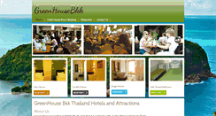 Desktop Screenshot of greenhousebkk.com