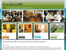 Tablet Screenshot of greenhousebkk.com